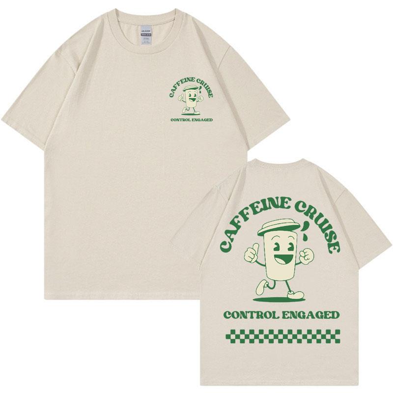 GIN AND TONIC Meme T Shirt Unisex Retro Cartoon Aesthetic T Shirts Men Summer Fashion Cotton Funny Cocktail Meme Graphic T-shirt