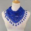 Any Occasion Scarf Fashionable Neckerchief Hollow Rose Scarf Lace Scarf