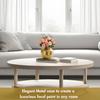 Metal Flower Vase For Home Decor | Table Decorative Item For Bedroom Living Room Office | Best Gift