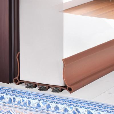 Thickened Door Bottom Seal: Soundproof, Waterproof, Insect-Resistant, High-Temperature & Wind-Resistant Strip for Gap Insulation.