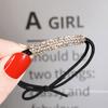Cyrstal Shiny Ponytail Holder Rhinestone Hair Ties Rubber Band Elastic Hair Rope Hairband Fashion Bling Hair Accessories