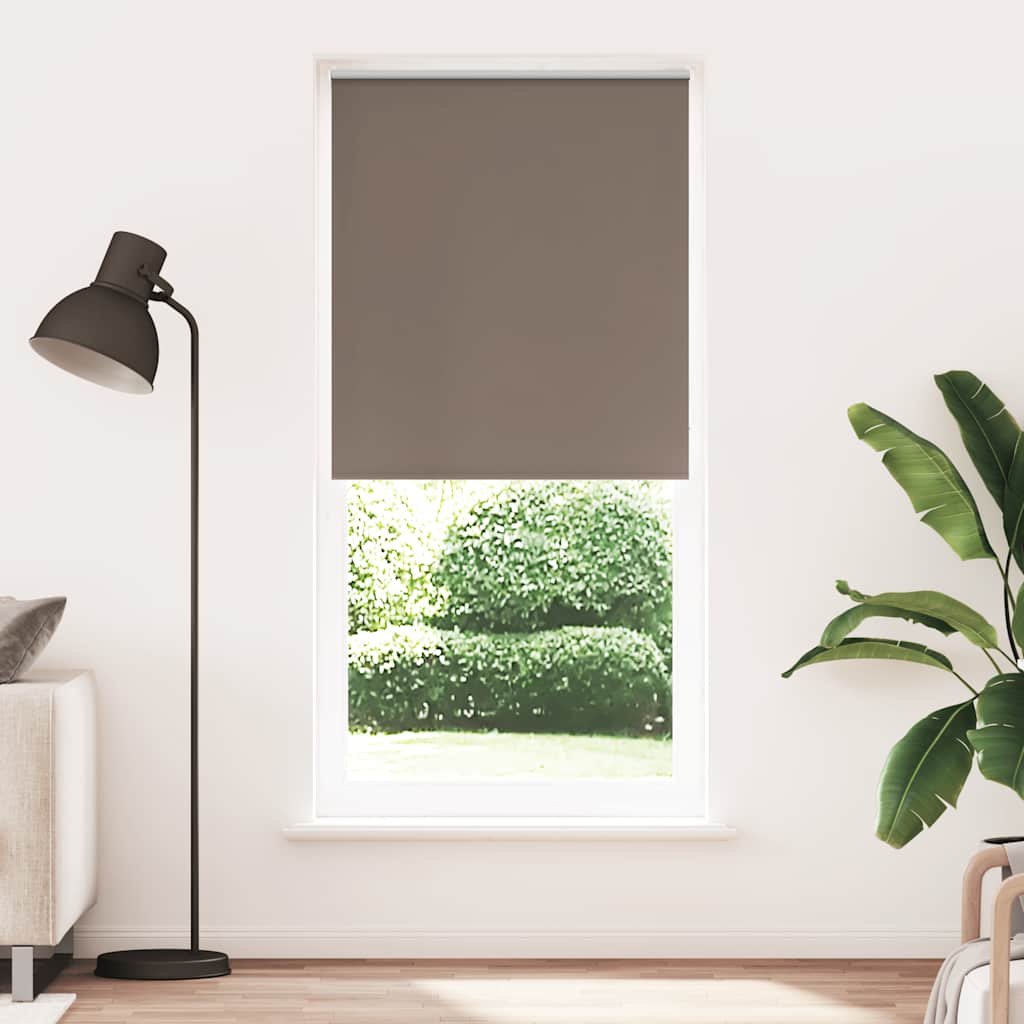 Roleta Przeciwsłoneczna 100 X 230 Cm Kawa