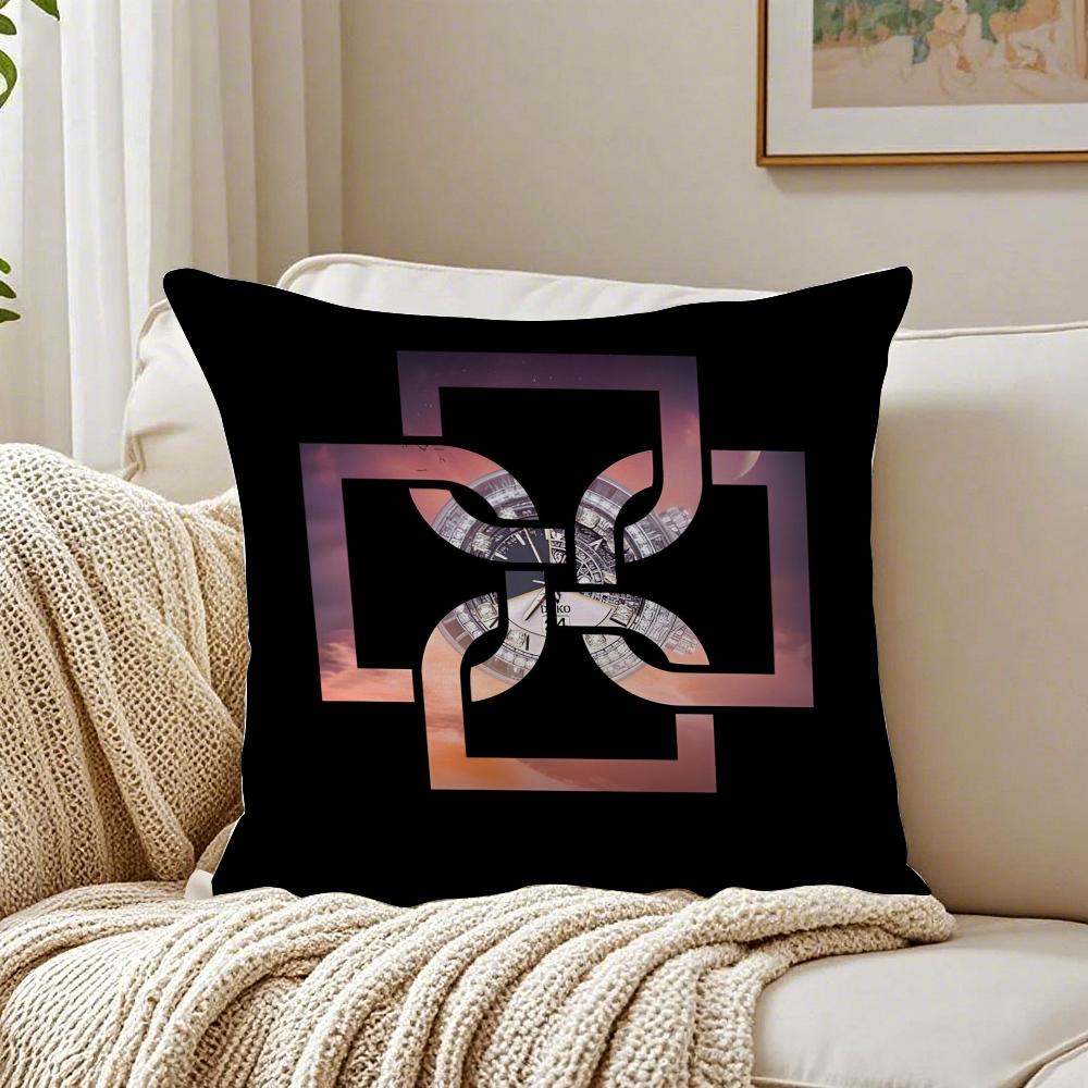 Male Singer Duki Cushion Cover Linen Pillowcase Soft for Sofa Bed Home Room Decor