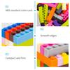 200g1x6 DlY Building Blocks Thick FiguresBricks Dots Educational Creative SizeCompatible With Playthings forChildren