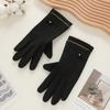 Touchable Screen Winter Gloves Plush Skiing Gloves Touch Screen Gloves  for Outdoor Cycling Skiing