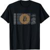 Bold Statementz Bitcoin Satoshi Nakamoto Genesis Block Cryptocurrency T-Shirt, Black, Small
