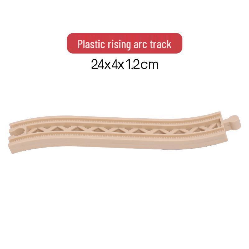 Magnetic Wooden Train Bridge Blocks for Kids - Compatible with All Brands