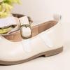2025 Girls' Retro Princess Cross Strap Soft Sole Leather Shoes