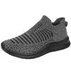 2025casual sports shoes light comfortable breathable lazy shoes plus size spring and autumn walking solid  tenis masculino shoes