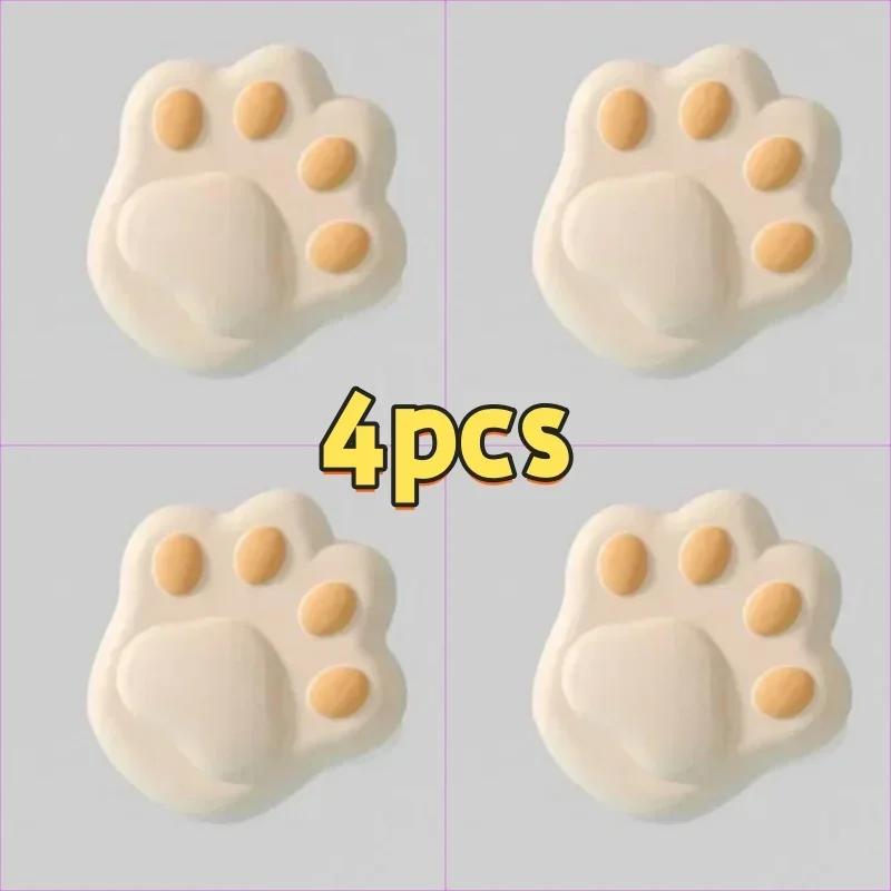 4pcs Right Angle Table Bumper Protector Pointed Angle Table Anti-Knock Wrap Edge Protection Cat's Paw