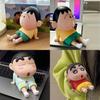 Crayon Shinchan Phone Stand Cute Desk Organizer With Resin Material For Home And Office