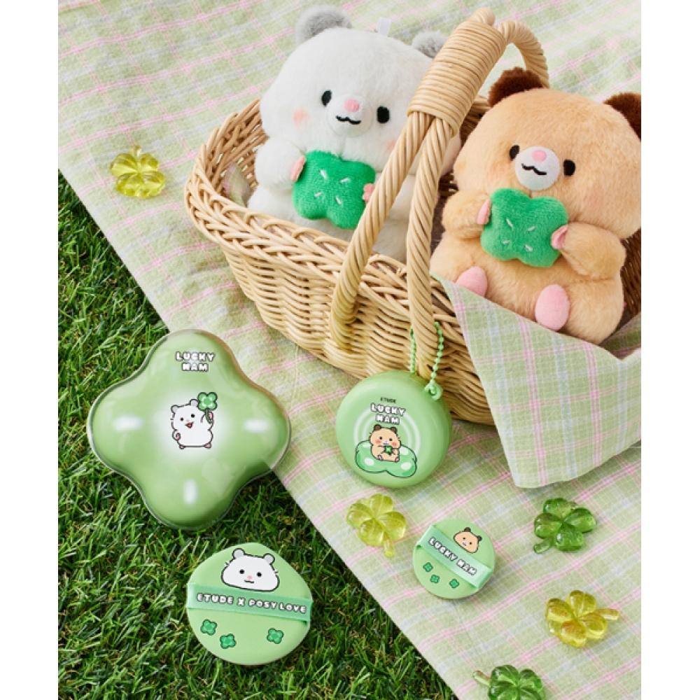 Etude [posi Love] Cloud Filter Cushion Mini Cushion Special Set  + Doll Key Ring Gift 