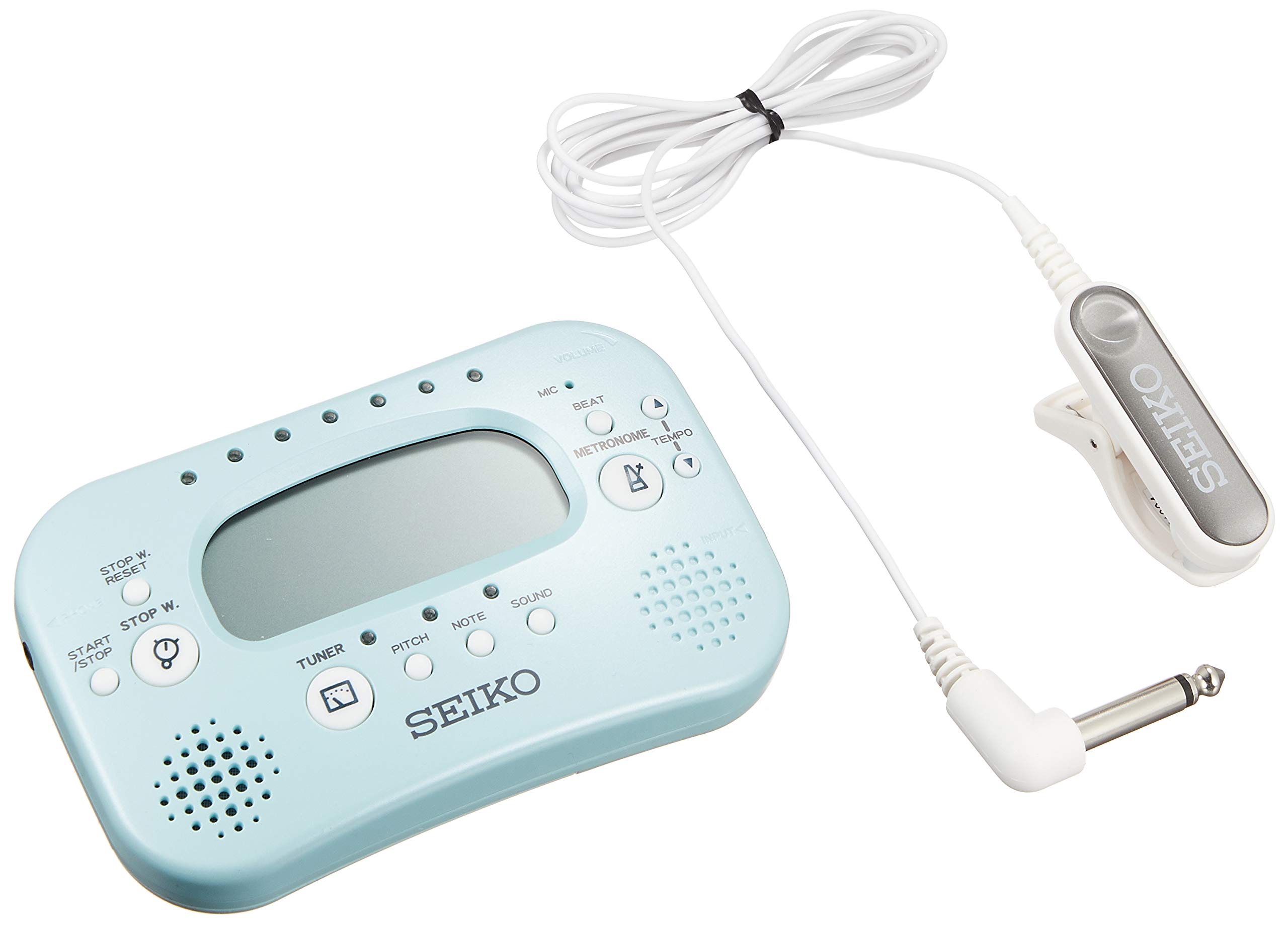 

SEIKO Tuner Metronome Special Pack with Stopwatch Function STH100LP Pearl Blue