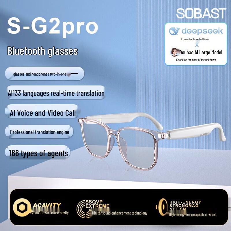 

SE SOBAST S-G2pro AI Glasses with Bluetooth Audio