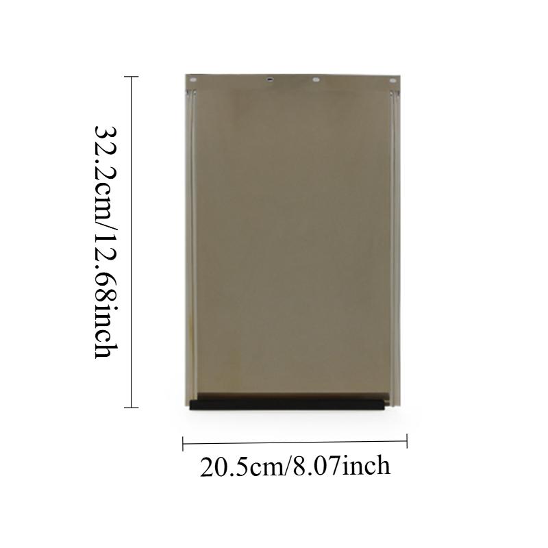 

Soft TPU Pet Dog Door Flaps for PETSAFE-PCA11 Replacement Dogs Doors Curtain Flaps Enter Exit Freely Puppy Panel Pets Supplies