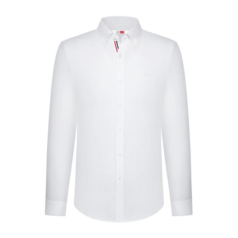 Goldlion GY Men's Silk Blend Easy-Care Long Sleeve Shirt