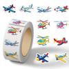 Cartoon Festival Gift Stickers - 500/Roll for Journals and Sealing