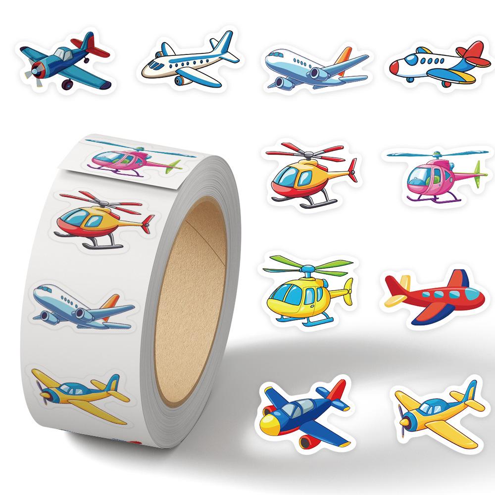 Cartoon Festival Gift Stickers - 500/Roll for Journals and Sealing