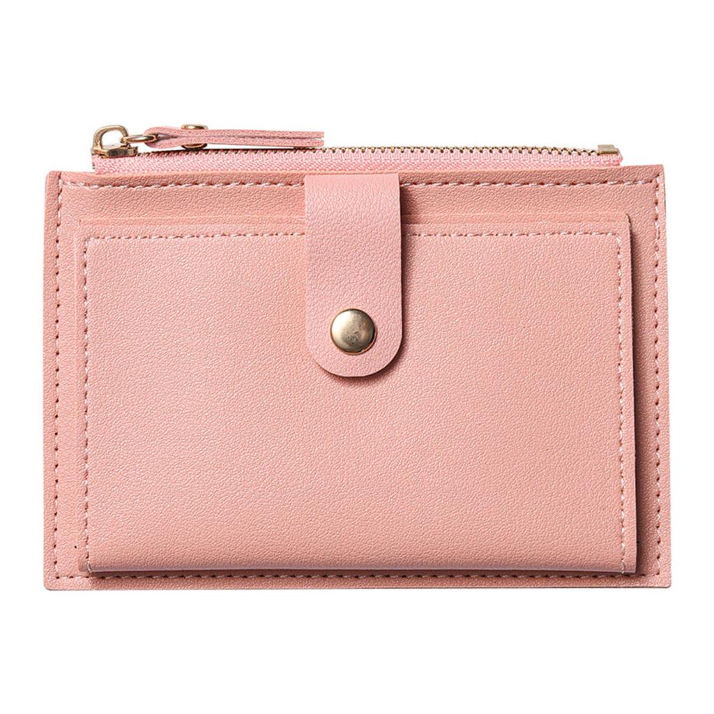 Cute Fashion PU Leather Mini Coin Purse Women Solid Color Credit Card Holder Bags Small Wallet Money Bag Purse Card Holder High Fast Delivery