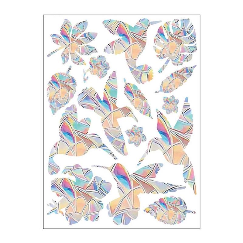 

Статические наклейки на окно, наклейка на окно против столкновений для ударов птиц, наклейка для обозначения стекла, чтобы птицы не врезались в окно