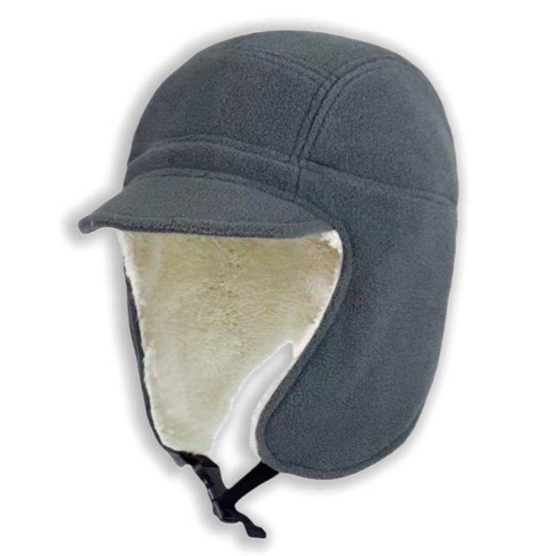 Căciulă de iarnă Aviator din lână de miel: Rezistent la vânt, Rezistent la frig, Protecție pentru urechi pentru activități în aer liber