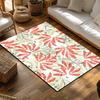 Elegant Floral Area Rug Vintage Persian Style Non Slip Doormat Home Decor Living Room Bedroom Floor Mat Cozy Carpet Design
