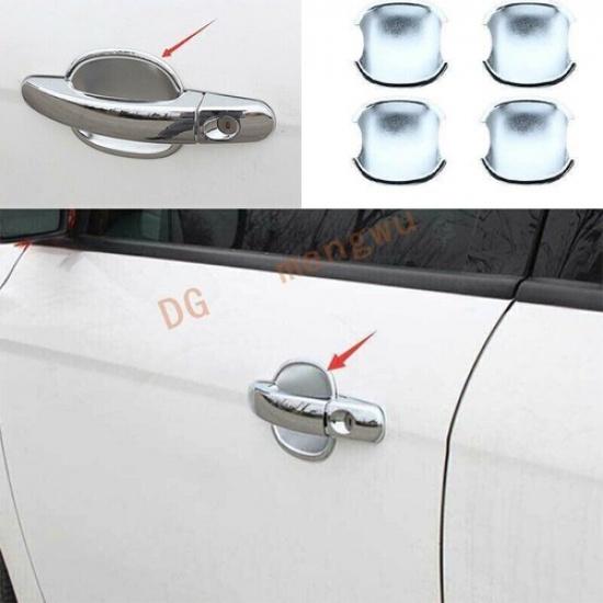2013-2019 Side Door Bowl Cover Trim Chrome Exterior For Ford Escape Kuga