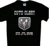 Ram Hemi Shield Logo Guts & Glory T-shirt Fresca t-shirt Nera Dodge