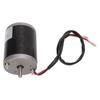 12V 120W Brushed Motor High Speed 5000RPM Small Brushed Motor with D Shaft for Electric Scooters Motorcycles DIY