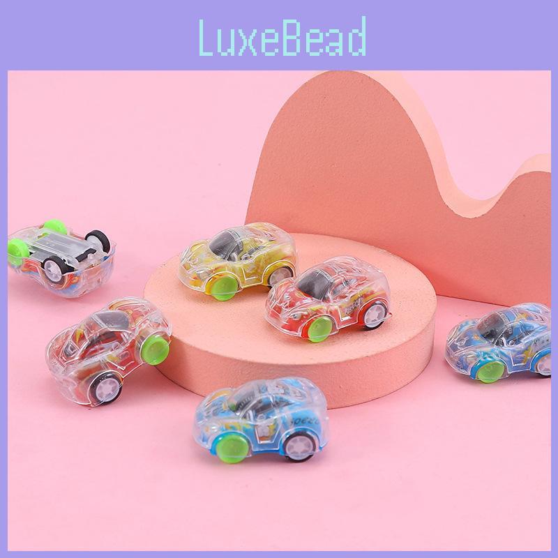 Inertial Mini Simulation Transparent Graffiti Car Model Children Toy Play For