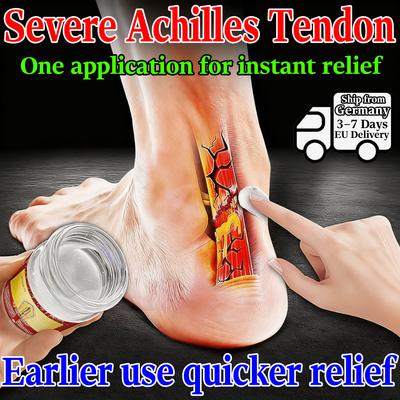 Post-Workout Salve for Achilles Tendinitis - Natural Herbal & Safe