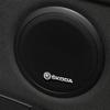AAAAN1 Car Styling Decal Aluminum interior Speaker Audio Sticker For Skoda Octavia Fabia Superb Kamiq Kodiak Yeti Karoq Octavia RS