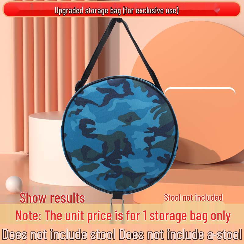 Adjustable Rainbow Telescopic Folding Stool for Outdoor Camping