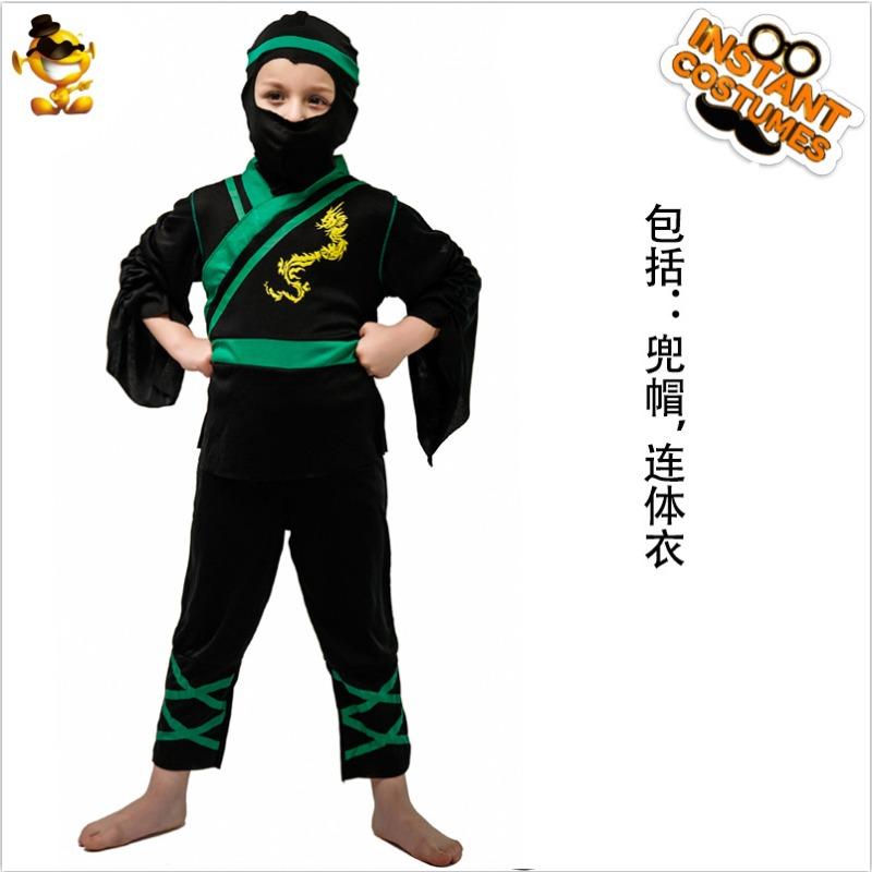 Halloween Kid Ninja Costume Cosplay Cos Kid Ninja Show Costumes Kid Ninja Suit