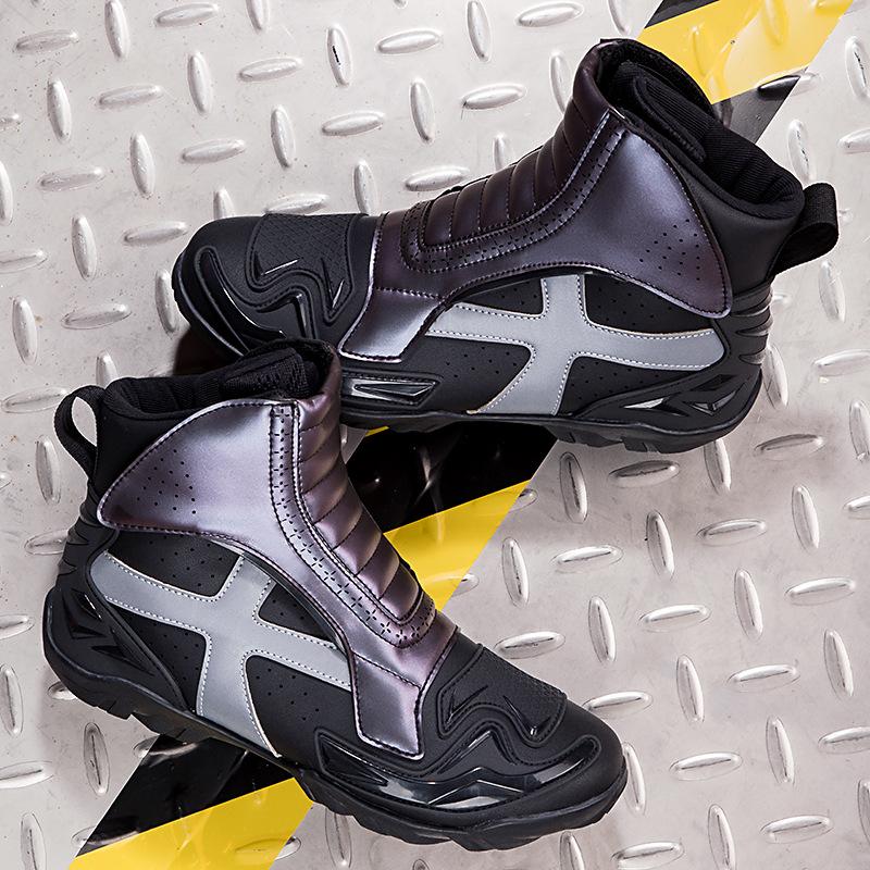 

Foreign trade new locomotive shoes men s and women s motorcycle shoes four seasons off-road vehicle racing shoes motorcycle travel equipment outdoor c 37