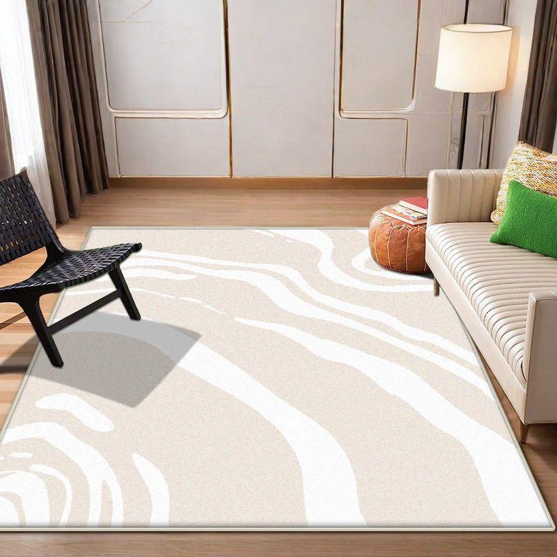 Modern Area Rug For Living Room Under Coffee Table Bedroom Large Non-Slip Machine Washable