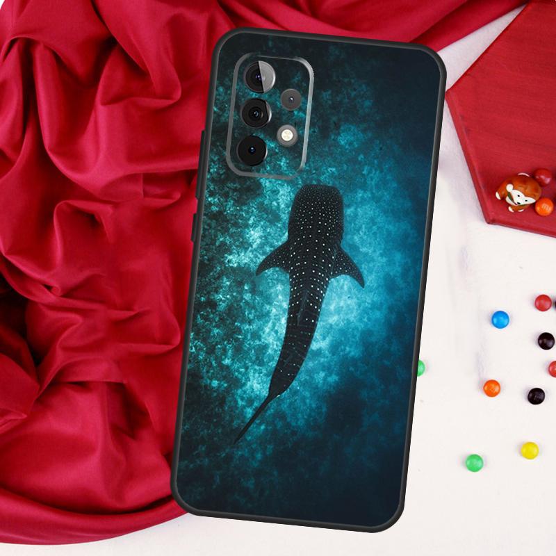 

Морская китовая акула Животное Для Samsung Galaxy A56 A36 A26 A16 A05 A06 A22 A32 A52 A54 A34 A14 A55 A15 A53 A33 A35 Чехол Samsung A53 5G