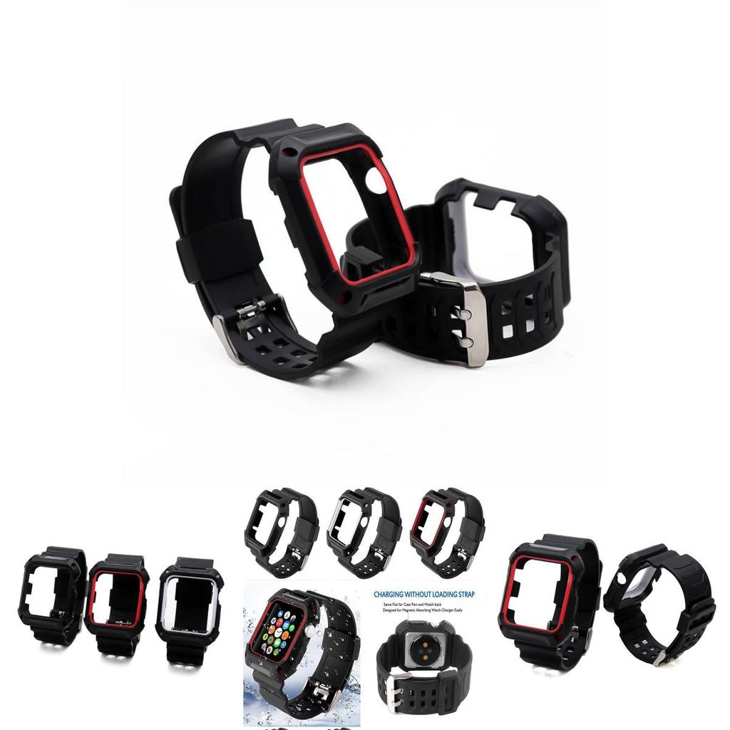 Stylish Apple Watch Tpu Band With Full Button Protection Durable And Fashionable