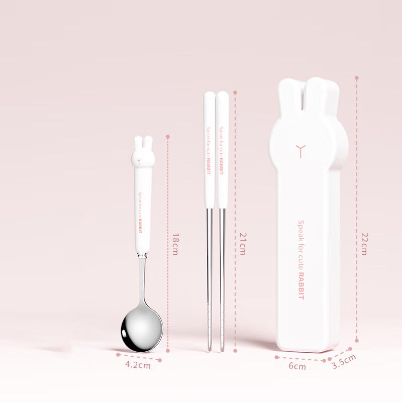 Kids Portable Chopsticks and Fork Set