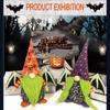 Luminous Halloween Gnomes Plush for Doll, Elf Dwarf Faceless for Doll for Hallow