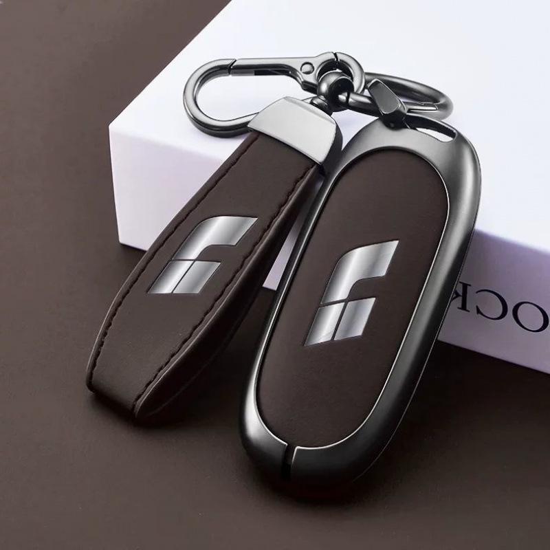 Ideal L6 to L9 Car Key Case: Premium Metal Protective Shell for Men and Women