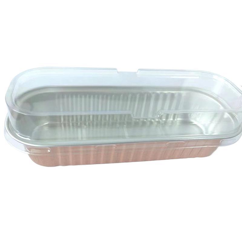 10Pcs Mini Loaf Pans With/Without Lids Rectangle Aluminum Foil Baking Pans Reusable Mini Bread Containers Muffin Tins