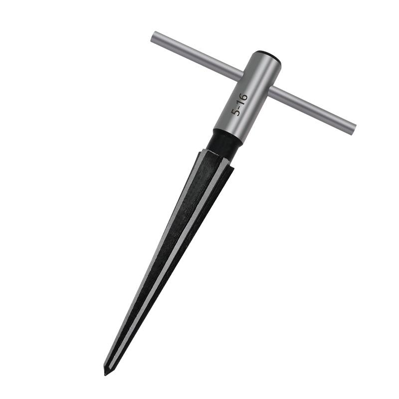 

Tapered Reamer for Woodworking, 1/8-1/2 (3-13mm), Chamfering Wood Boards, 5-16mm Capacity