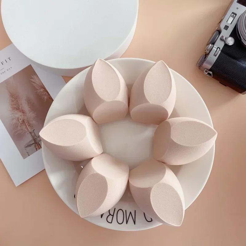 Big Size Makeup Sponge Foundation Puff 5pcs Wet Dry Dual Use Soft Makeup Foundation Sponge Puffs Make Up Blender Cosmetic Tool