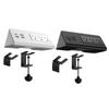 Desk Edges Mounted Power Strips with USB C Fast Charging Port and 3AC Outlets for Office Hotel Dormitory Use