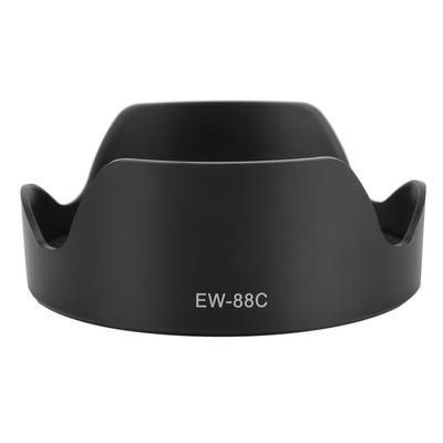 EW‑88C Plastic Black Lens Hood Camera Mount Fit for EF 24‑70mm F2.8 L II USM Lenses