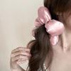 Oversized Fluffy Bread Flower Elastic Hair Ties for Women Solid Color Sweet Cute Girls High Ponytail Scrunchies Trendy Headdress