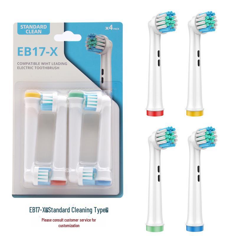 Совместимые сменные насадки для электрической зубной щетки Oral-B: D100/3709, Круглая головка, D12/D16.