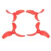 2 Paar Propeller Leichtgewicht 3 Blätter RC Drohnenpropeller für Avata 2 3032S FPV Drohne Rot