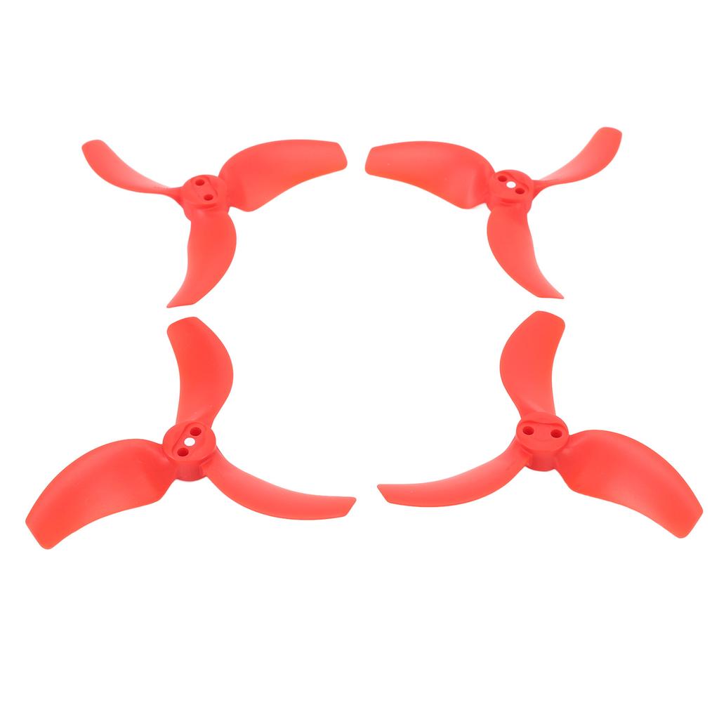 2 Perechi Elicoptere Ușoare 3 Pale Elicoptere Dronă RC pentru Avata 2 3032S Dronă FPV Roșu